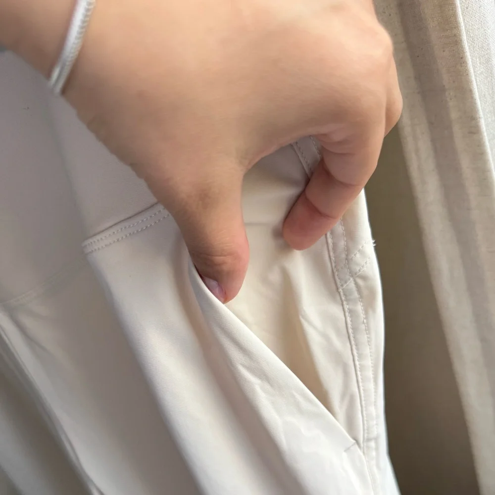 NWOT Active Cream Women's Maternity Pants | Medium - Picture 2 of 4